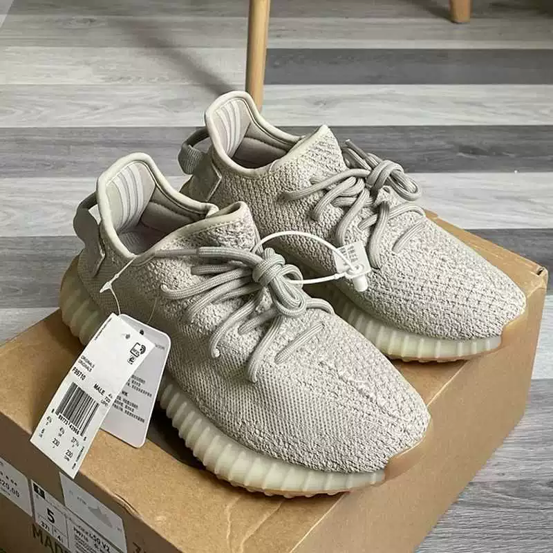 Натуральная Кокосовая обувь 350 Белая Gympani Sesame Grey Putian Настоящая взрывоопасная чистая Оригинальная летняя дышащая мужская и женская обувь Модная обувь