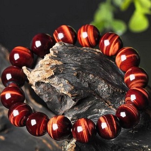 Factory Wholesale natural Red Tiger Eye Stone Bracelet Men and women Tiger Eye stone bracelet couple fashion bracelet