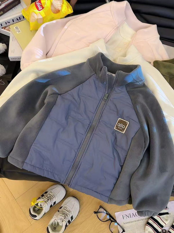 儿童夹棉加厚外套女童保暖棉衣秋冬装宝宝防风奥粒绒棉袄保暖上衣|undefined