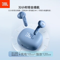 JB-L WAVE 300高颜值真无线蓝牙耳机主动降噪运动入耳式耳机
