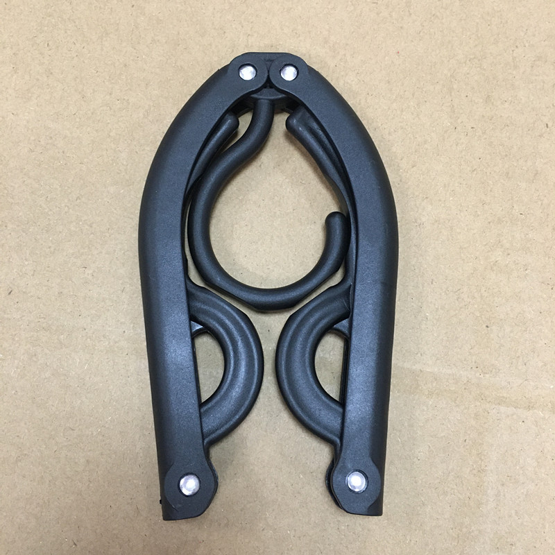 Percha plegable de viaje engrosada para el hogar multifunción de viaje portátil plástico mágico disponible para estudiantes