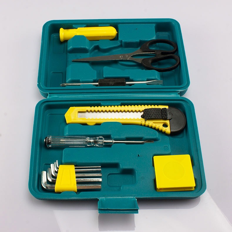 Household Tool Box, Multi-Functional Hardware Tool Set, Home Repair Combination Tool, Screwdriver Set, Complete Set for Home and Car Use