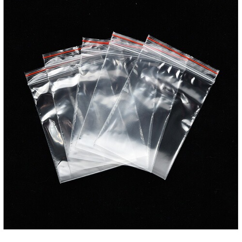 Thickened PE Ziplock Bags Wholesale, Transparent Plastic Storage Bags, Waterproof Sealed Pouches, Jewelry Dividers, and Food Packaging Bags