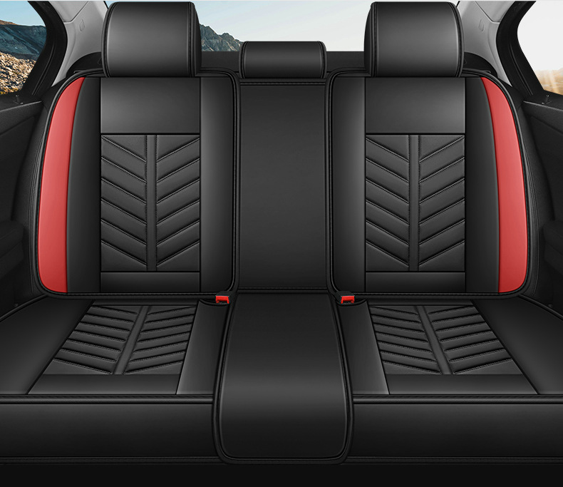 Car Seat Cushion Covers, Full Surround, Suitable for All Seasons, New Leather Seat Covers, Nappa Leather Seat Cushions, Wholesale