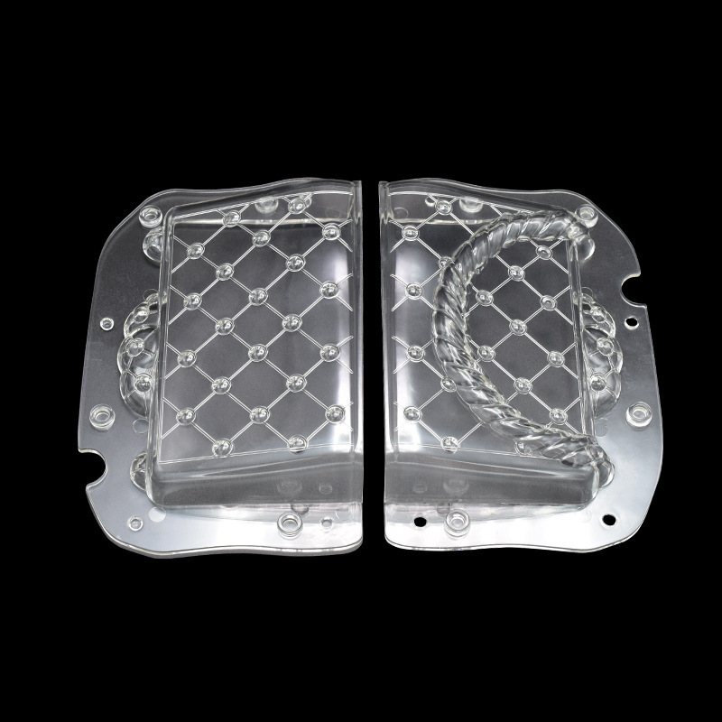 Bolso de cuero 3D para mujer, molde de Chocolate de simulación, herramientas de molde para bolso DIY, venta al por mayor