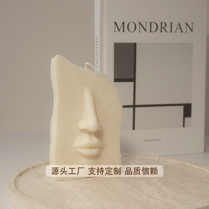 Ventas transfronterizas calientes de figuras europeas en forma de velas de incienso de alta calidad decoración adornos al por mayor explosión