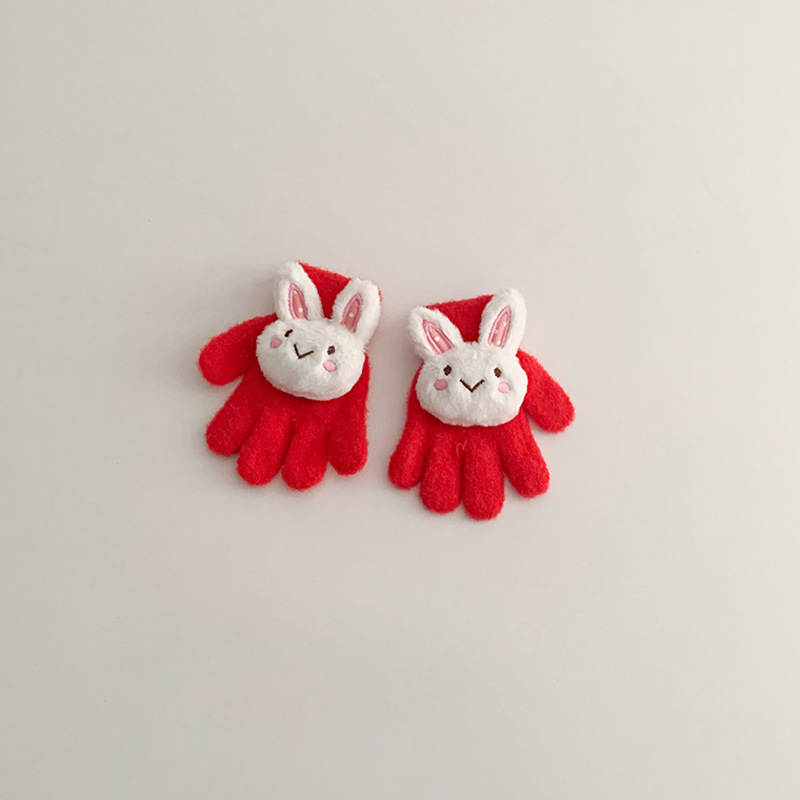 Kinder handschuhe Winter cartoon ins warme winter handschuhe für mädchen süße fünf-finger handschuhe_voghion.com