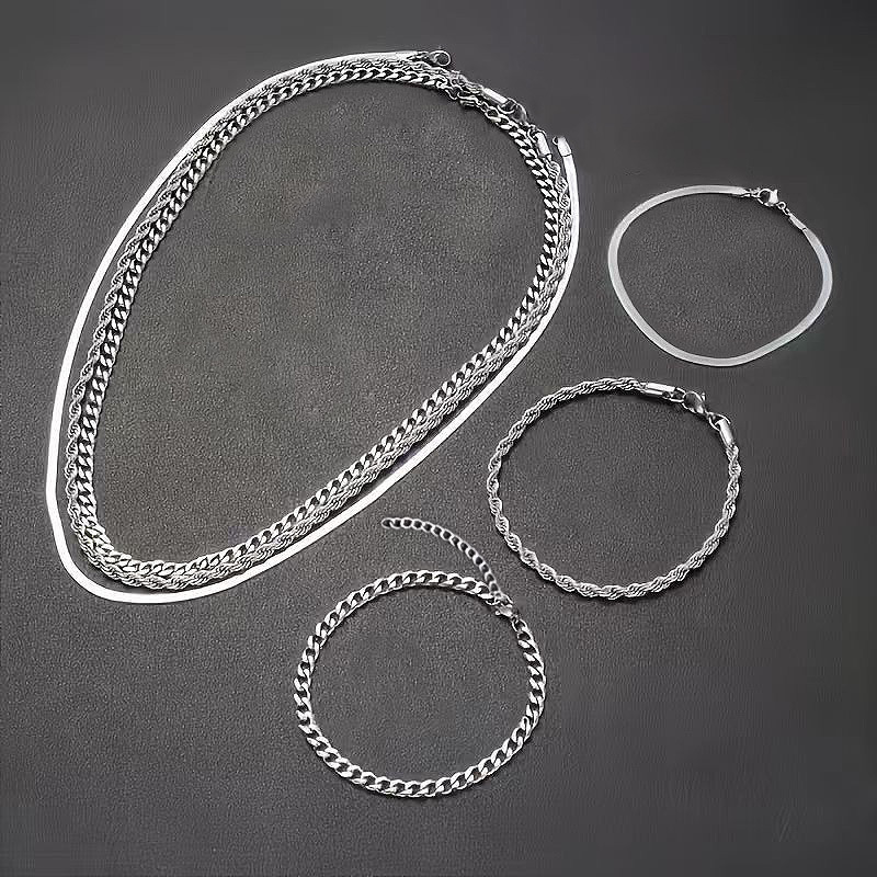Minimalist Titanium Ring For Women & Men Plain Stainless Band_voghion.com