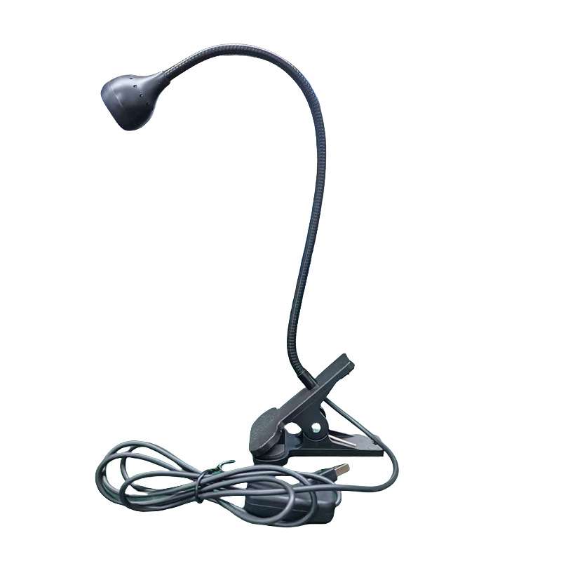 Lámpara de Curado UV al por Mayor, Luz Ambiental Morada, Lámpara Detectora de Dinero, Lámpara para Pesca en Balsa, Lámpara de Escritorio con Clip de Protección Ocular USB, Mini Lámpara para Uñas