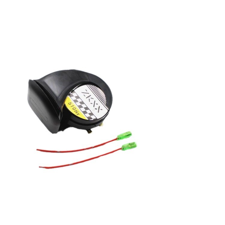 Caracol de la motocicleta de alto volumen 12V cuerno eléctrico accesorios de modificación del coche color agudos cuerno eléctrico silbato impermeable
