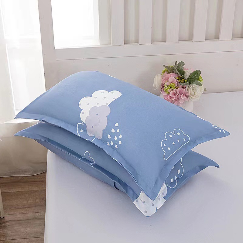 single pillowcase pillowcase large size adult student one 48x74cm special offer a pair of imitation cotton pillowcase
