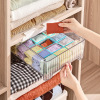 Transparent underwear storage box socks and underwear tidal box wall -mounted drawer home wardrobe split artifact separation