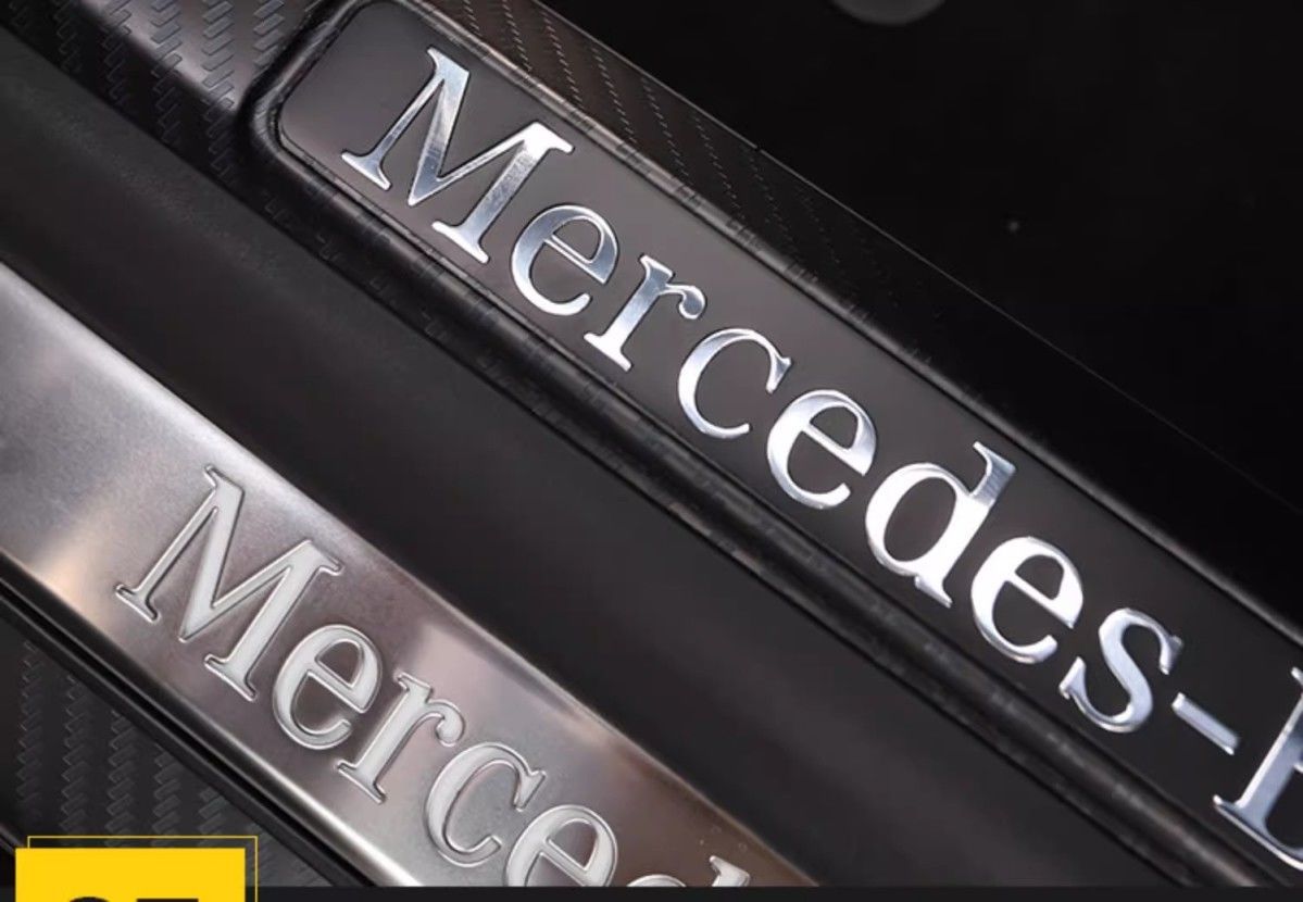 SuitabLe for Mercedes-benz 23-24 Mercedes-benz GLC300L Door SiLL Strip GLC260L WeLcome PedaL Rear Guard Modification Parts
