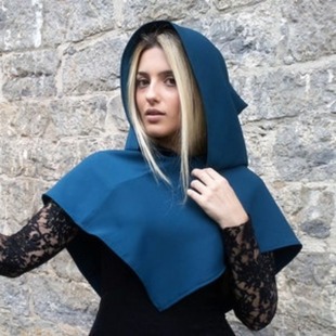 Men's and Women's Medieval Hooded Shawl Halloween Cloak Cosplay Costume Adult Cosplay Anime Costume*
