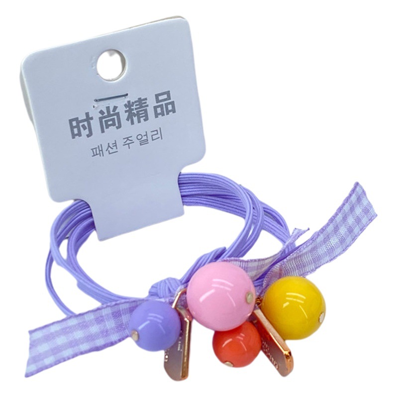 Nuevo estilo Accesorios para el cabello estilo coreano cinta pelo cuerda 2 tarjetas cabeza cuerda chica banda de goma física tienda 2 yuanes 3 accesorios de cabeza de tienda de yuanes