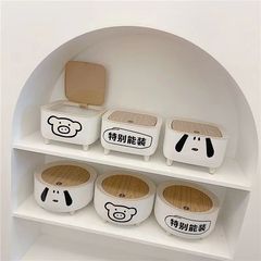 Factory direct supply and wholesale small sweet potato ins cartoon cute special can be installed in the trash can bedroom decorative carved stickers