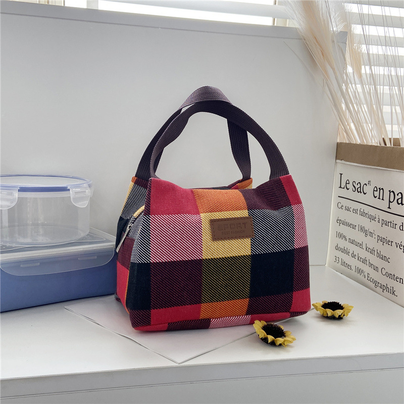 Casual bolso de moda de las mujeres de gran capacidad lonchera bolsa de almuerzo 2023 primavera nuevo bolso casual simple