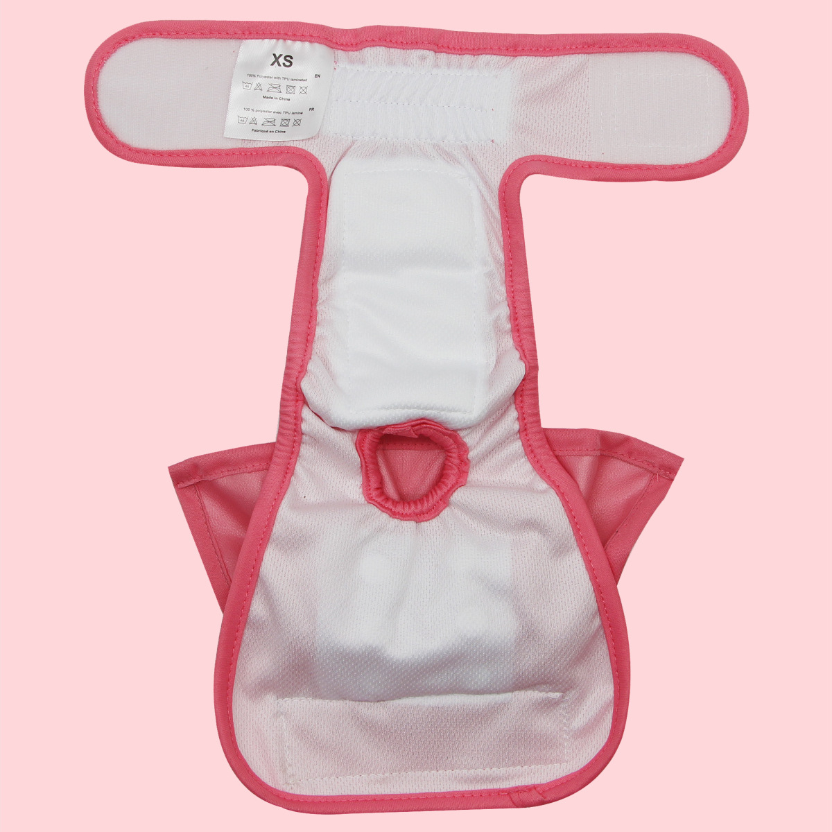 Asenappy pantalones fisiológicos para perros pañales para perros mascotas hembra perro lavable falda pantalones de seguridad anti-acoso durante el período fisiológico