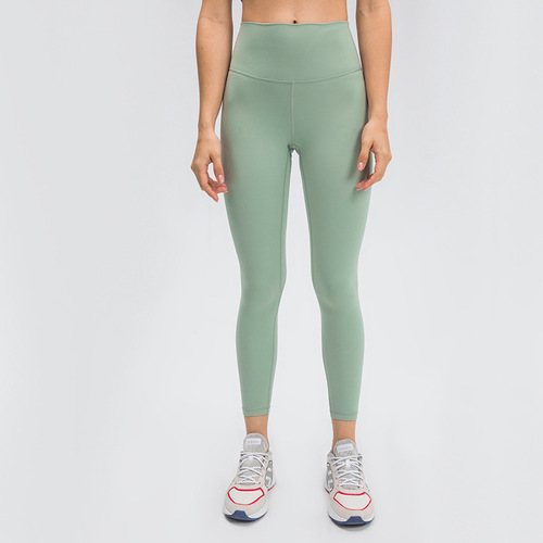 One-piece dropshipping newly upgraded nude-feeling skin-friendly yoga pants for women, hip-raising, high-waisted and abdominal-controlling, running sports and fitness pants in Europe and the United States