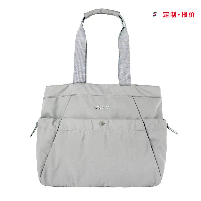 定制fitness bag妈咪包防水尼龙托特包 lulu2026水洗皱感瑜伽袋子