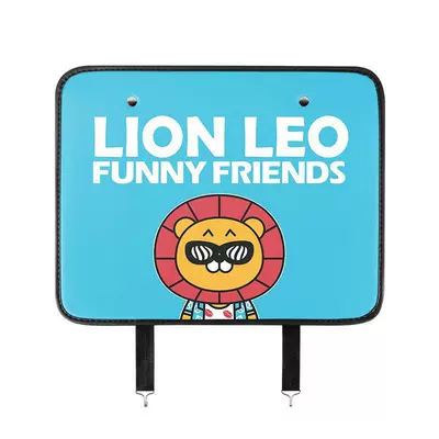 Chair back anti-kick pad Rear Seat Anti-kick Pad Protective - lyon-lion-wear-resistant-fiber-leather-single-pack