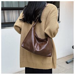 復古大容量通勤包包女2024春夏新款時尚小眾設計單肩斜挎包腋下包