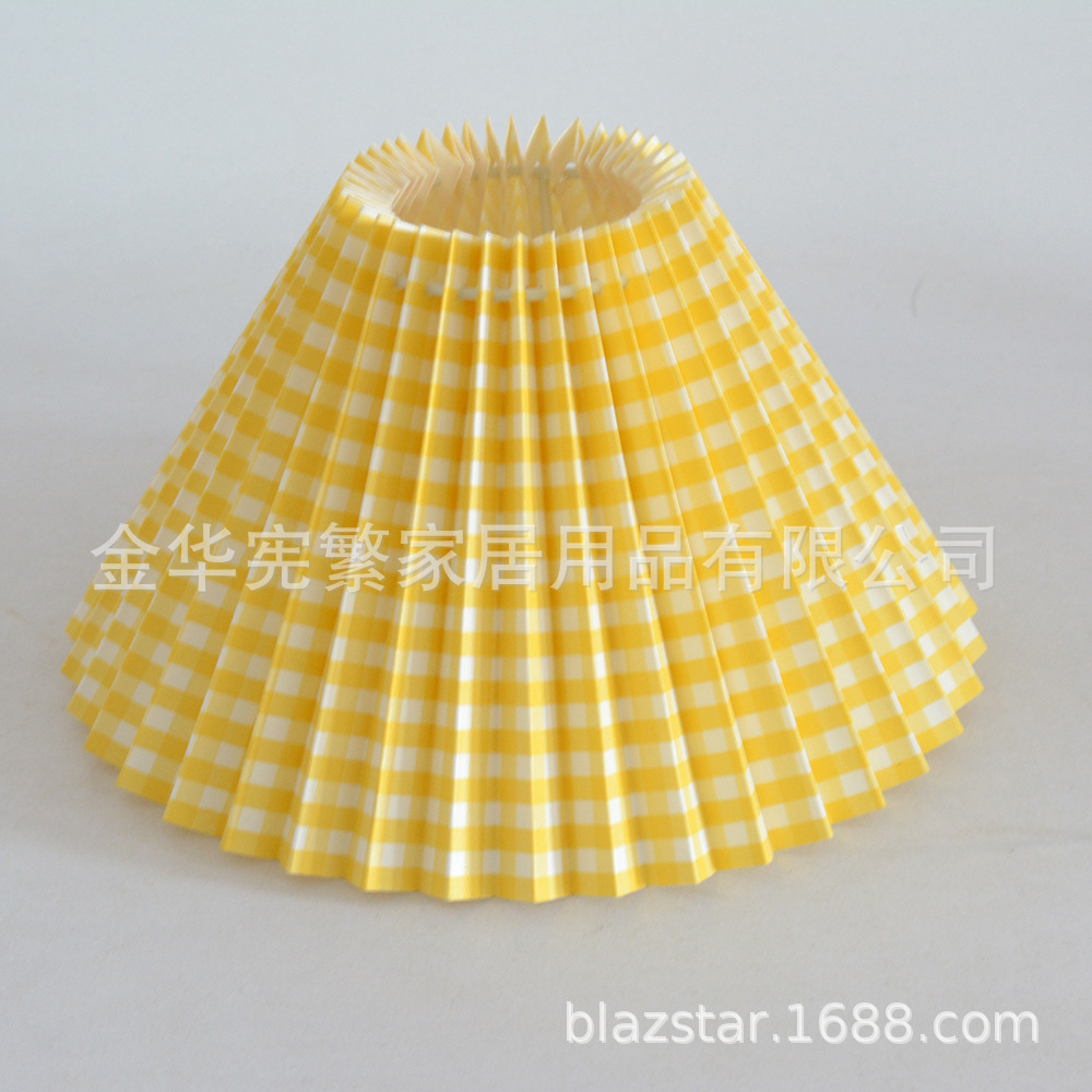 Un gran número de ventas originales de fábrica transfronterizas vintage24CM multi-color plisado lámpara de araña Corea del Sur ins corazón de la niña