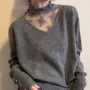 显瘦宽松新款蕾丝打底衫