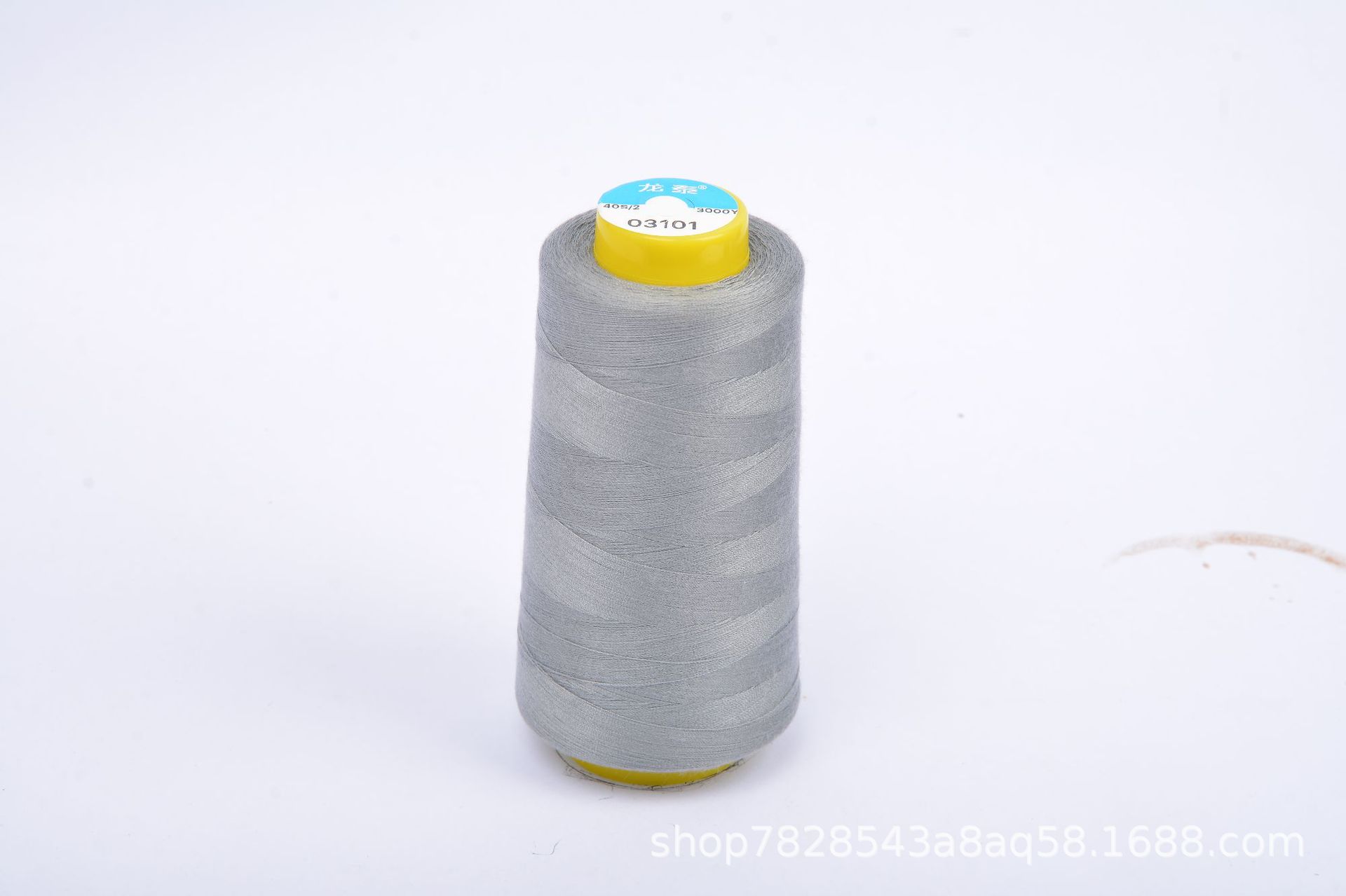 402 Liu Qing 3000 yardas línea de costura gris línea especial de fábrica de ropa línea de máquina de coser de alta velocidad