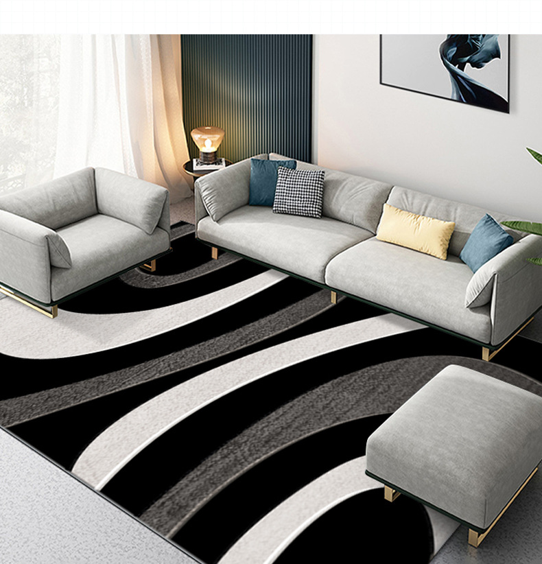 地毯,客厅地毯,卧室地毯,北欧地毯,抽象几何地毯