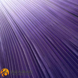 葡萄紫渐变色压皱折风琴褶布料 中国风汉服柔软裙子手工DIY面料