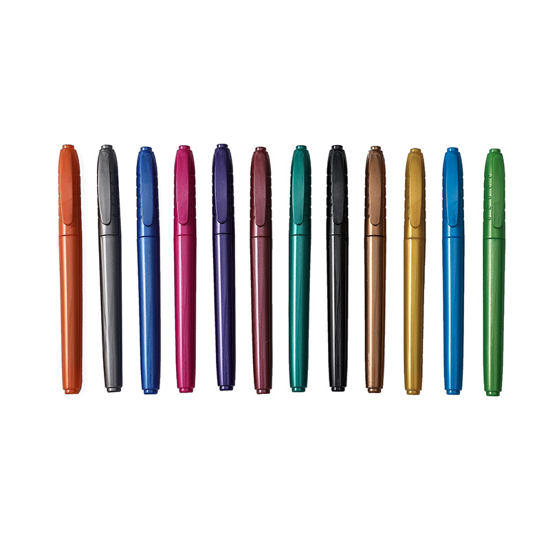 The source manufacturer supplies the 12 color show show metal marker…
