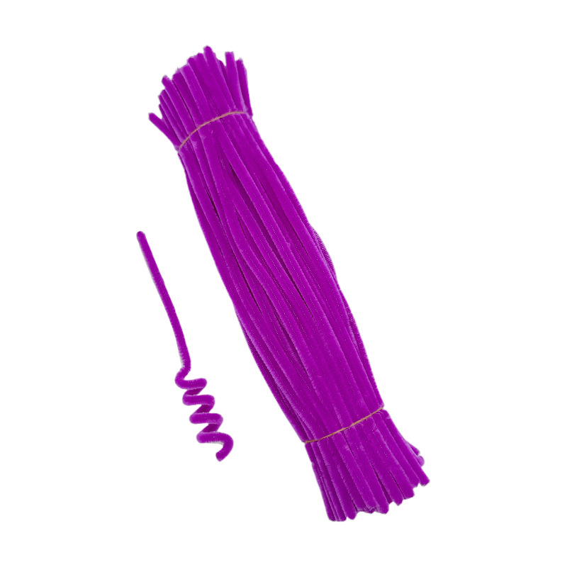 Cifrado [6mm Twisted stick] DIY tiras de lana de colores material hecho a mano de los niños ramo de terciopelo de dinosaurio lana Raíz de lana tiras