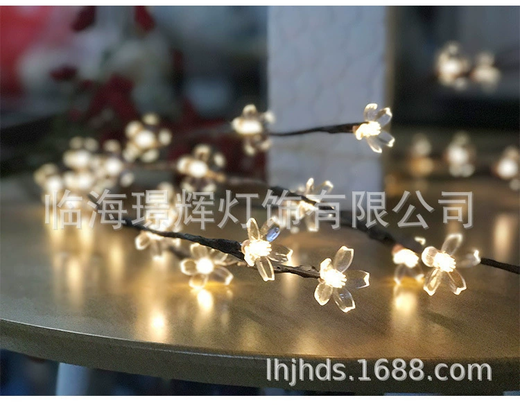 Заводская LED лампа-дерево, цветная декоративная ветвь для свадьбы, уличный креатив для гостиной, ветка с 20 светильниками
