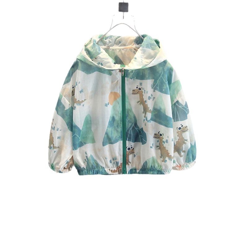 8001 Ropa de protección solar para niños 2024 Abrigo fino de verano para niños pequeños y medianos Protección UV Ropa de piel ligera para niños image 5