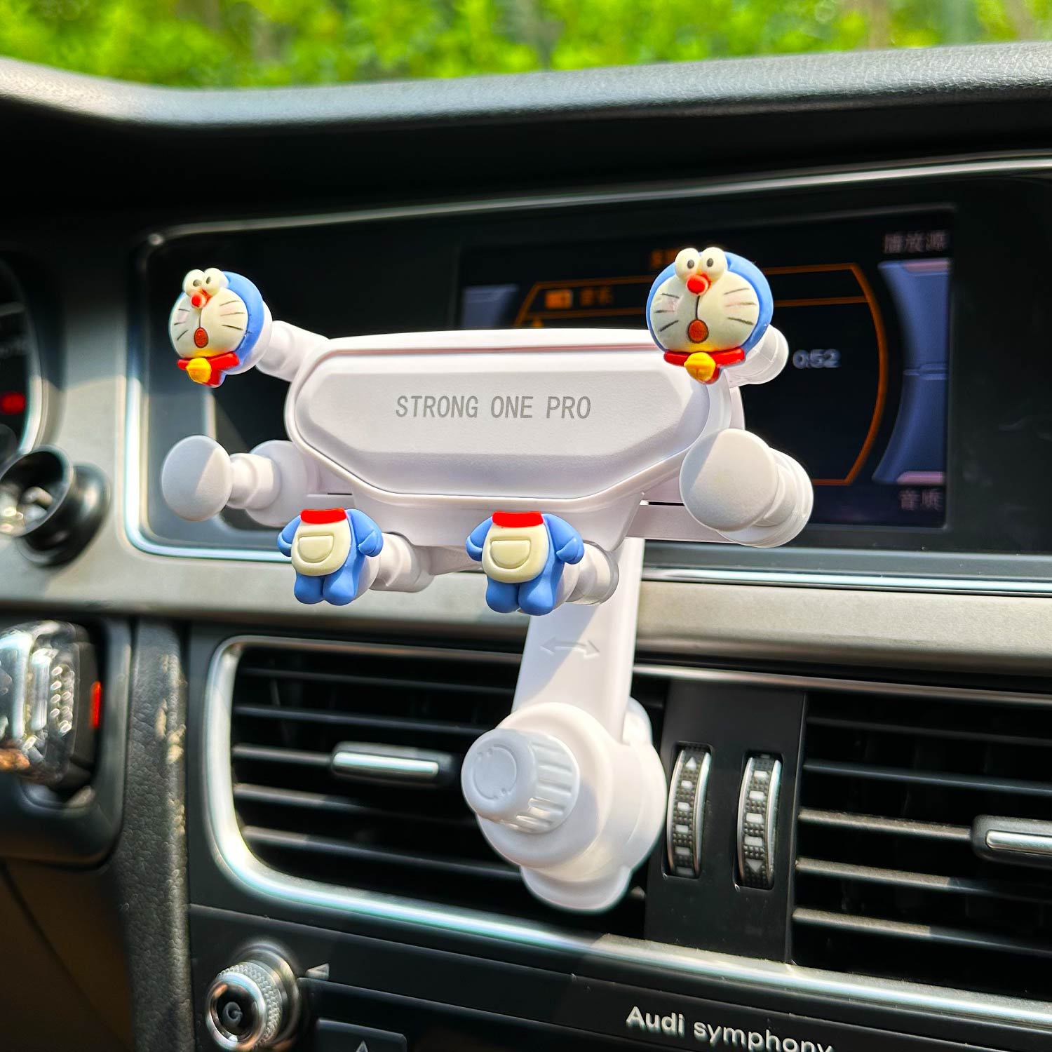 Car Mobile Phone Holder in the Car, Cute Cartoon Car Air Outlet, Mobile Phone Navigation Fixed Support Bracket Supplies