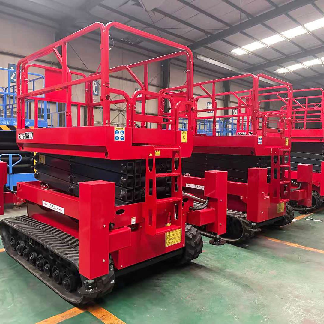 Crawler lift, electric hydraulic lifting platform, high-altitude work climbing vehicle, fully self-propelled crawler lift