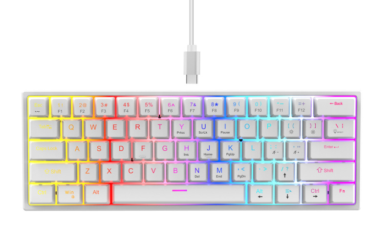 真 � � メカニカルキーボードソース工場rgbゲーム青軸防塵防水104キー競技金属キーボード卸売り|undefined