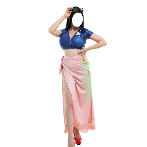 Halloween One Piece Nico Robin Cosplay Costume ONE PIECE Pirate King Cosplay Anime Performance