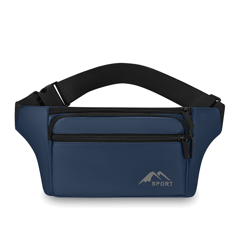 Bolsa de cintura deportiva al aire libre para hombres y mujeres moda al aire libre bolso de pecho de teléfono móvil ligero versátil de moda bolso de hombro al por mayor