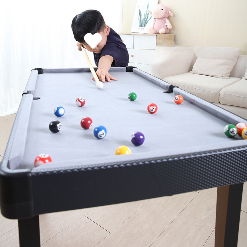 子供用ビリヤードテーブル家庭用大型屋内男の子のおもちゃミニビリヤードテーブル小型デスクトップ家族大人のビリヤード|undefined