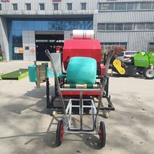 拖拉机带的圆捆打捆机 牧草小麦玉米秸秆干湿稻草麦草打包机