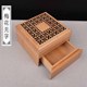Double-layer plum blossom incense box (no words