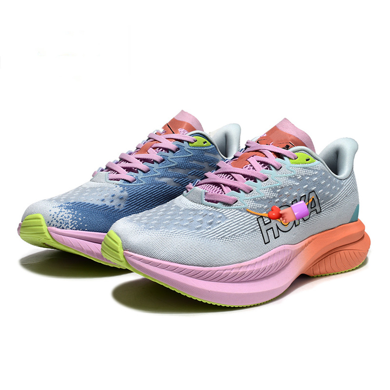 Putian Hoka Mach 6 Men's and Women's Road Running Shoes Mach6 Lightweight Cushioning Training Speed-Up Sports Shoes