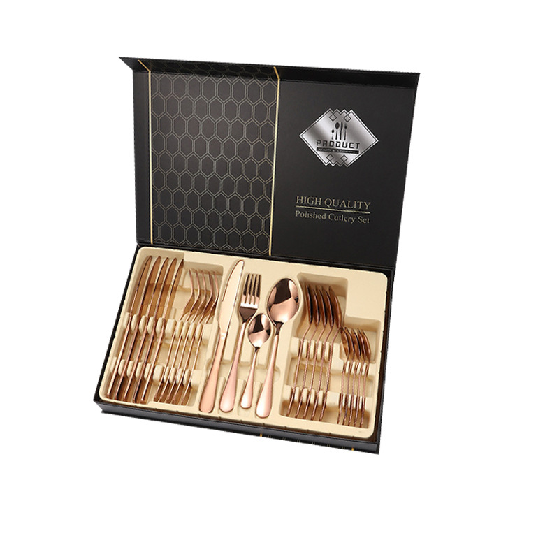 B 블랙 선물 상자 로즈 골드