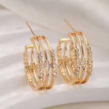 �Ĺ� �羳��Ʒ�ο����ͭ��18K���ʯ���ζ�ȦŮС�ڸ��Űٴ����