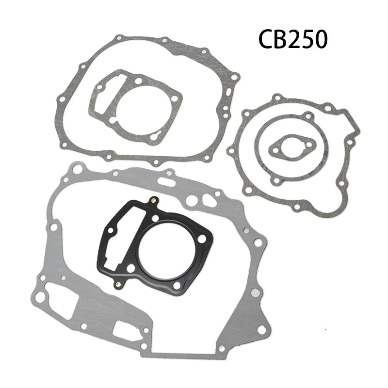 Cqrmx6 Off-Road Motorcycle Accessories Zongshen Cb250 Air-Cooled Engine Paper Pad Full Set of Paper Pad Lower Cylinder Pad