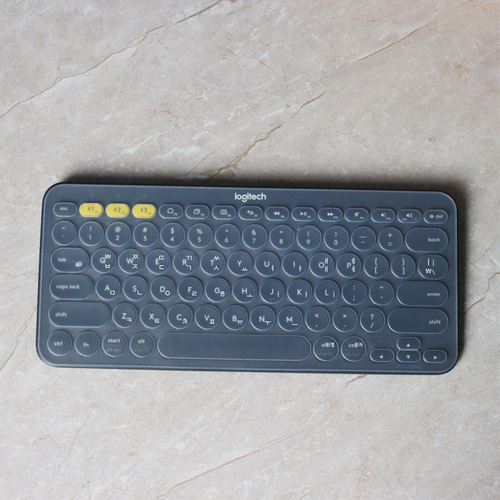 Logitech k380 Korean keyboard film desktop universal wireless Bluetooth dustproof and waterproof silicone protective keyboard film