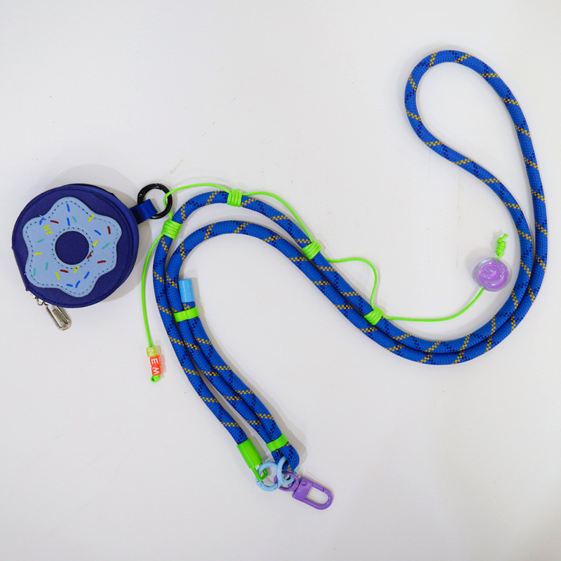 파란색 끈 + 동전 지갑 + 스페이서