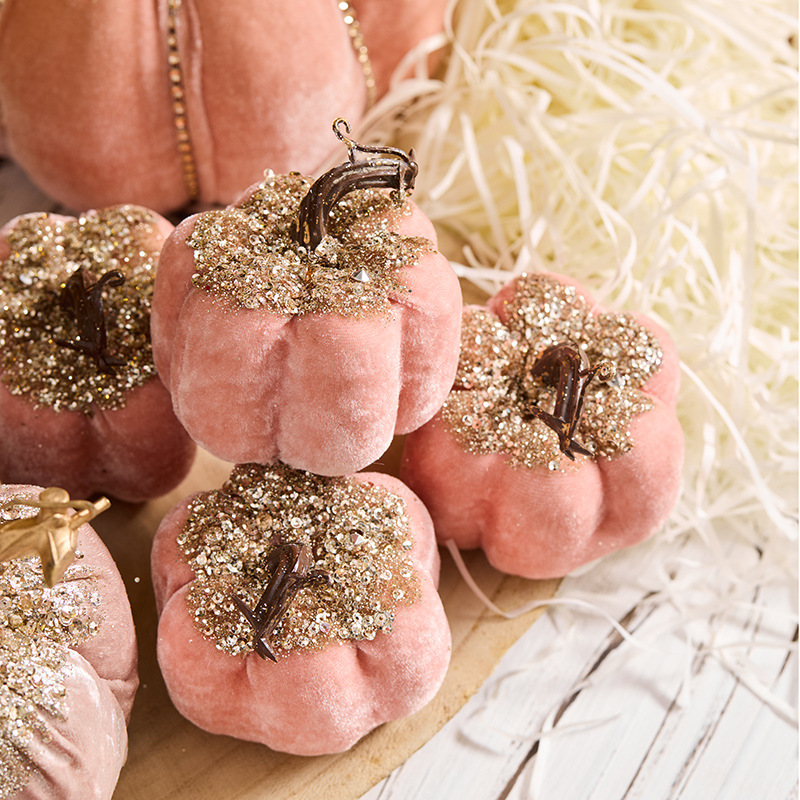 Nuevos productos transfronterizos calabaza creativa decoración de escritorio decoración de Navidad escena de diseño de props de disparo de celebridades en línea